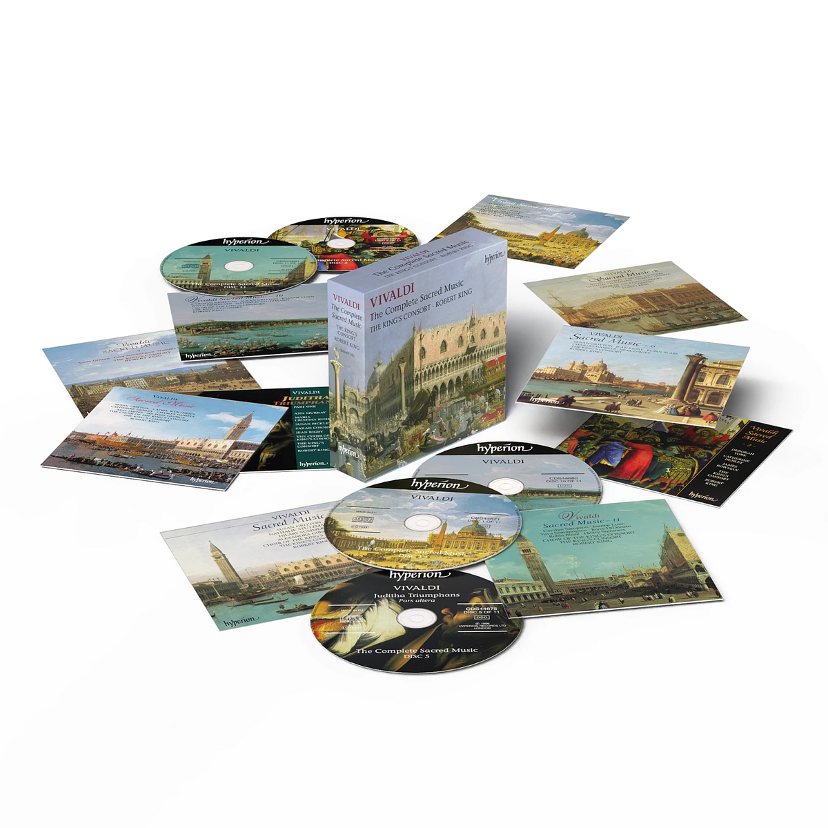 Vivaldi: The Complete Sacred Music (11CD) - Choir of The King's