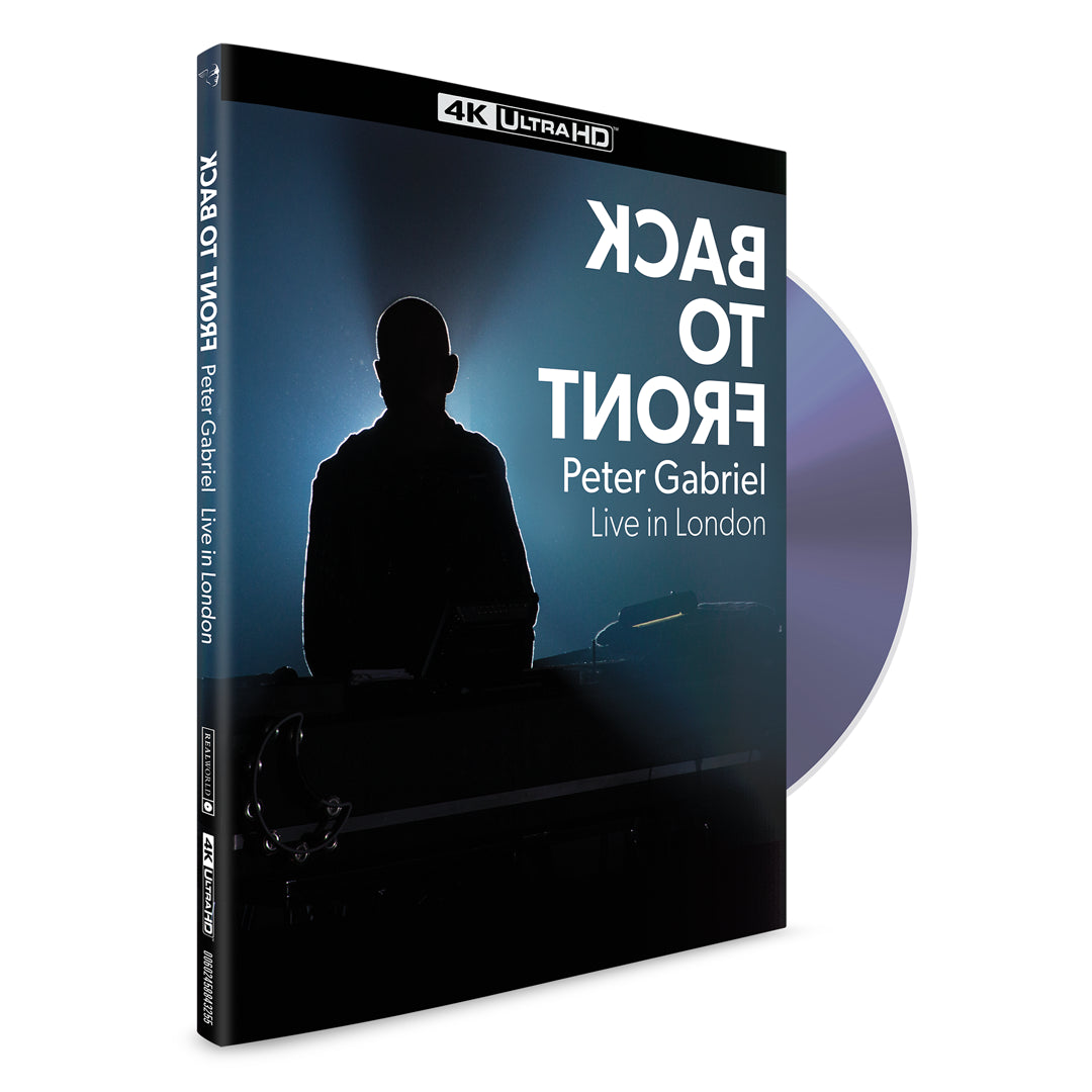 ミュージック DVD GAS TV05 Moving Image of London Back To Front Live From London (4K DVD) - Peter Gabriel