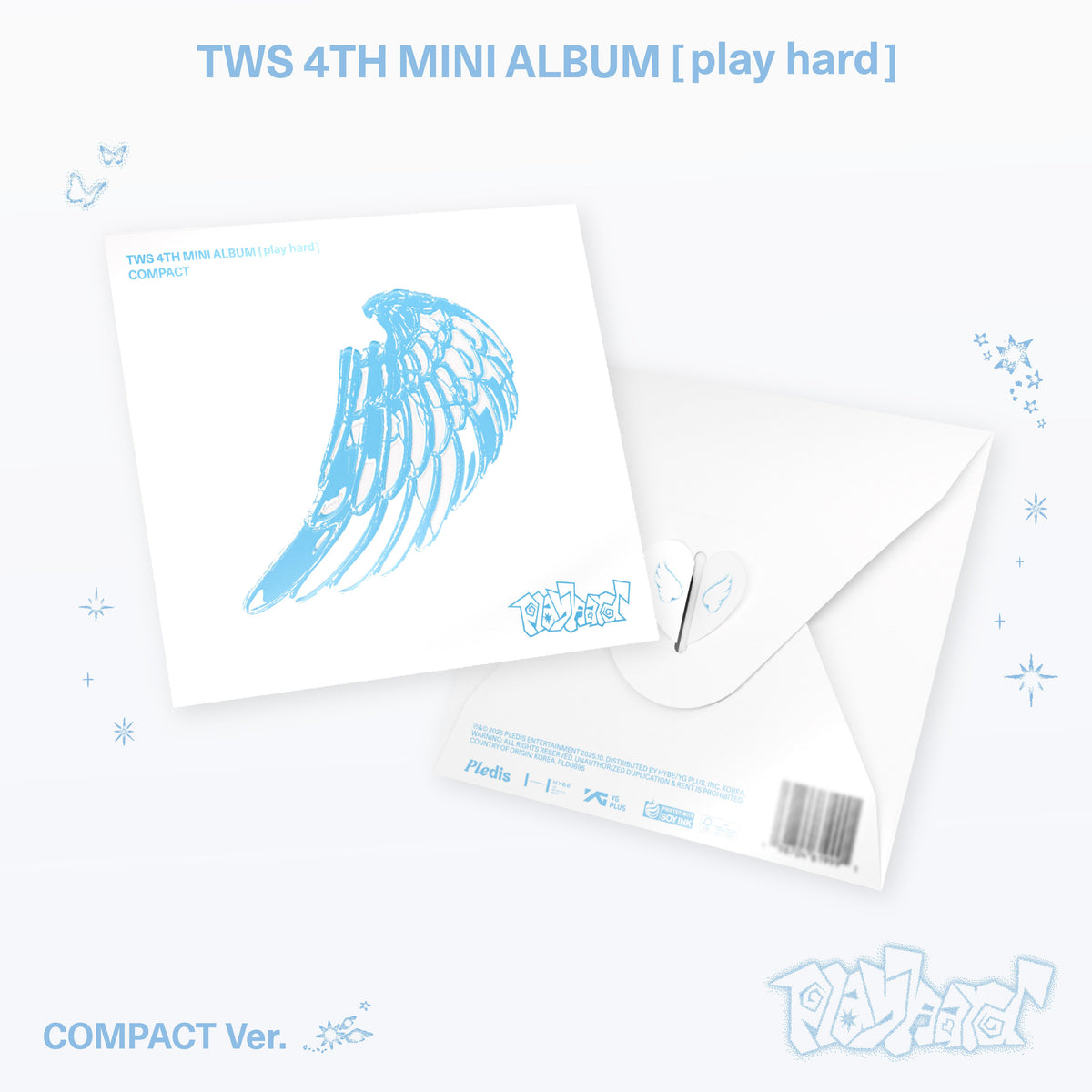K-POP・アジア TWS 4th Mini Album play hard COMPACT TWS 4th Mini Album 'play hard' (COMPACT Ver.) - TWS | Platenzaak.nl