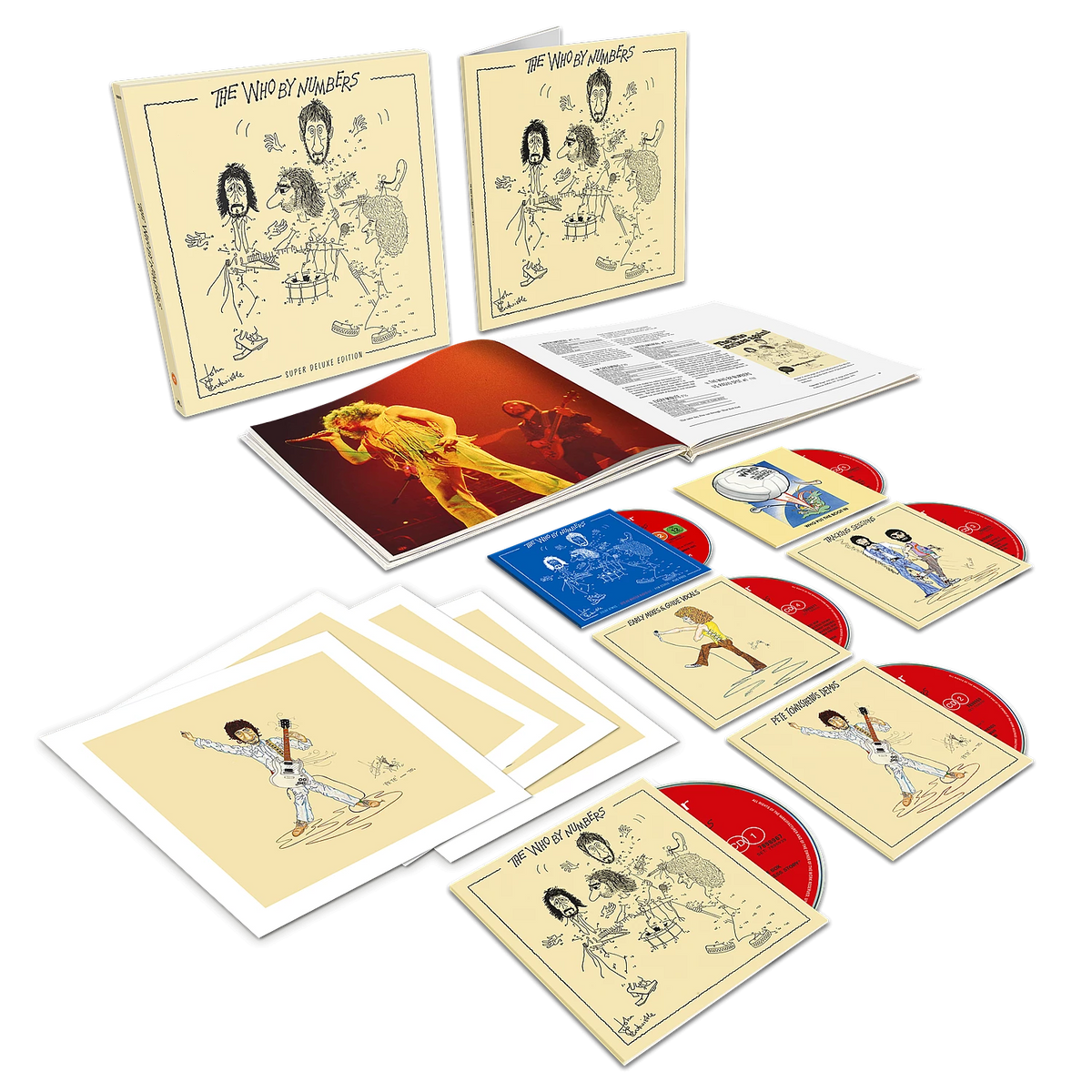 The Who By Numbers (Store Exclusive Super Deluxe Edition 5CD + Blu