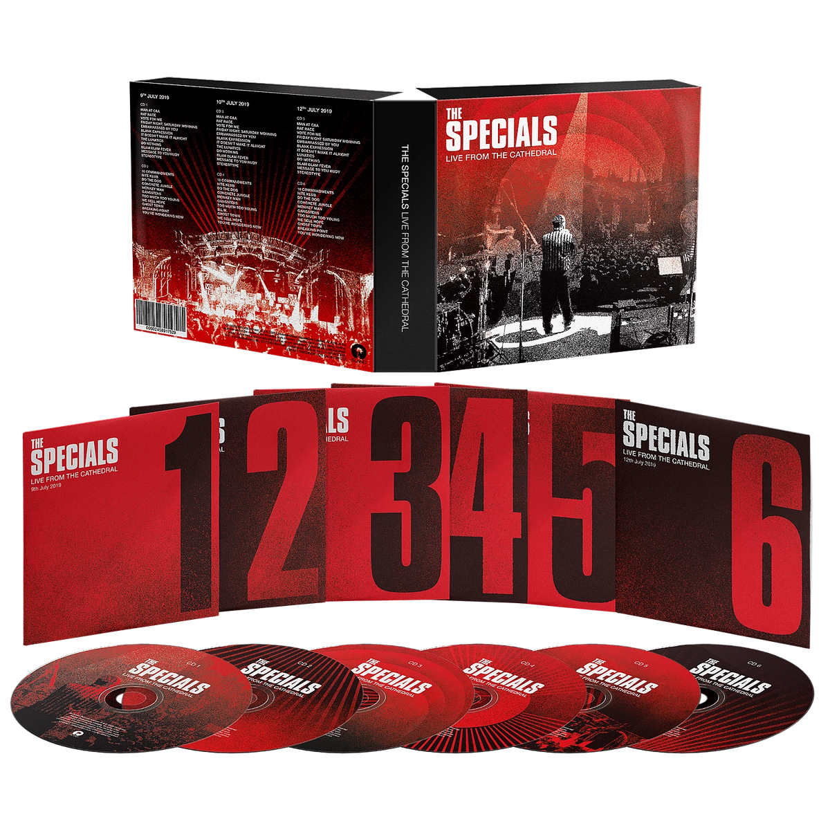 Live from the Cathedral (6CD Box Set) - The Specials | Platenzaak.nl