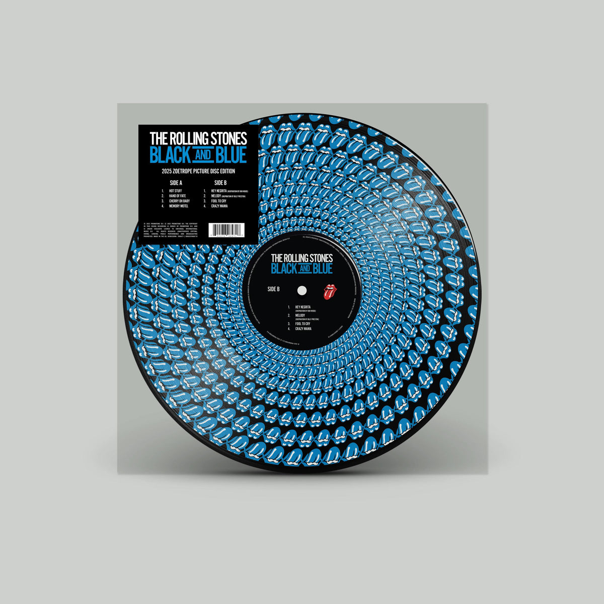 The Rolling Stones 限定LP Black and Blue Black and Blue 1LP (Zoetrope) - The Rolling Stones | Platenzaak.nl