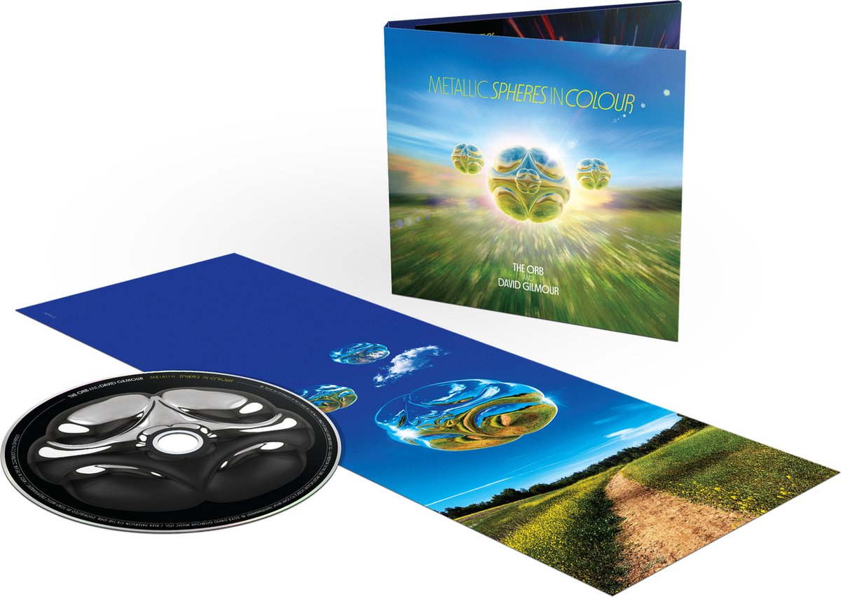 Metallic Spheres In Color (CD) - The Orb and David Gilmour