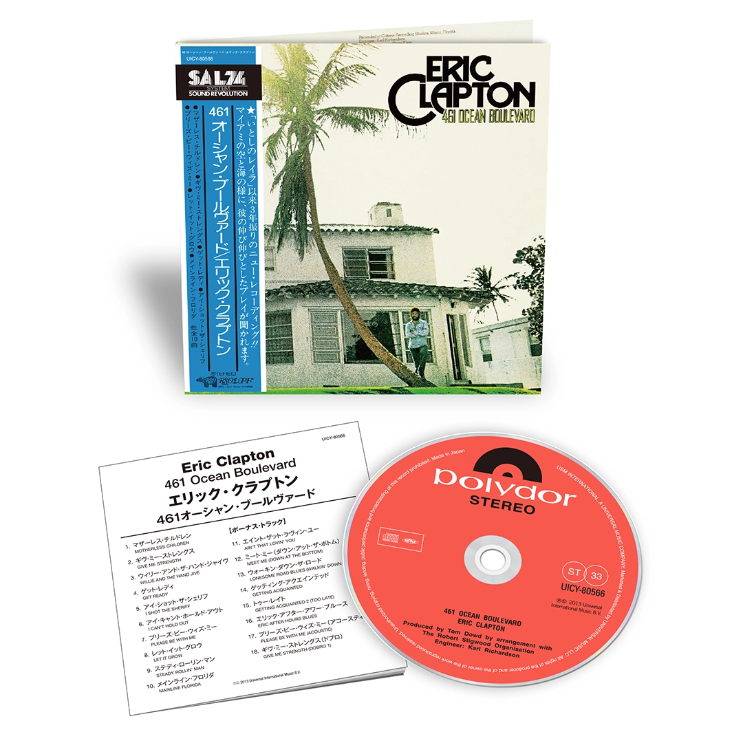 Eric Clapton 461 Ocean Boulevard バンドスコア 461 Ocean Boulevard (SHM-CD) - Eric Clapton | Platenzaak.nl