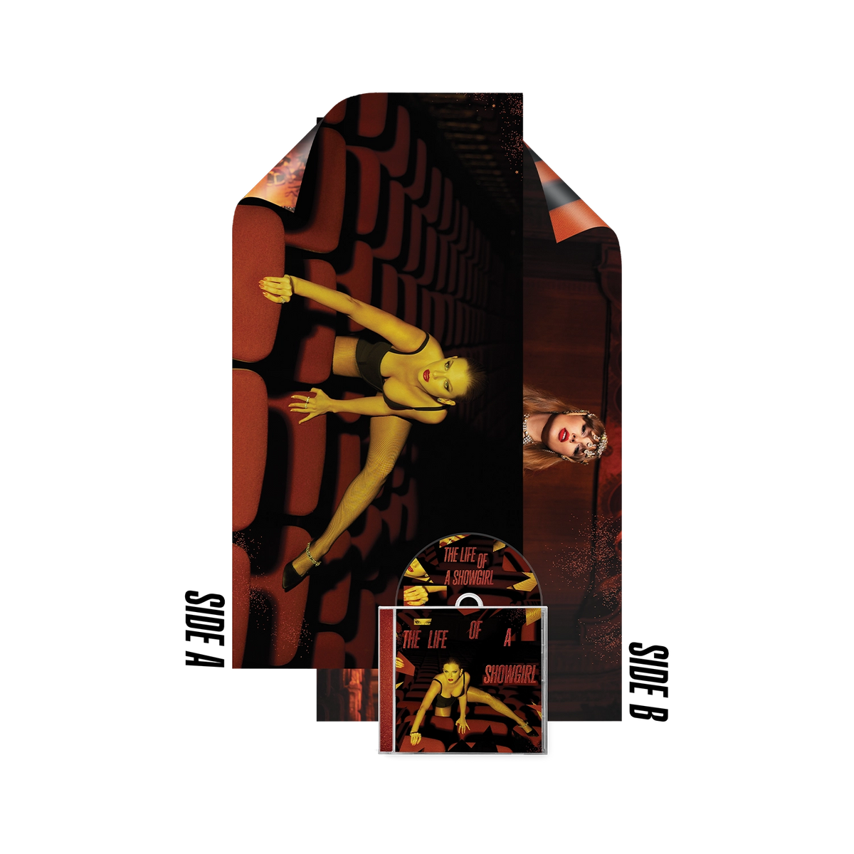 THE LIFE OF A SHOWGIRL CDサインPHOTO2① Taylor Swift The