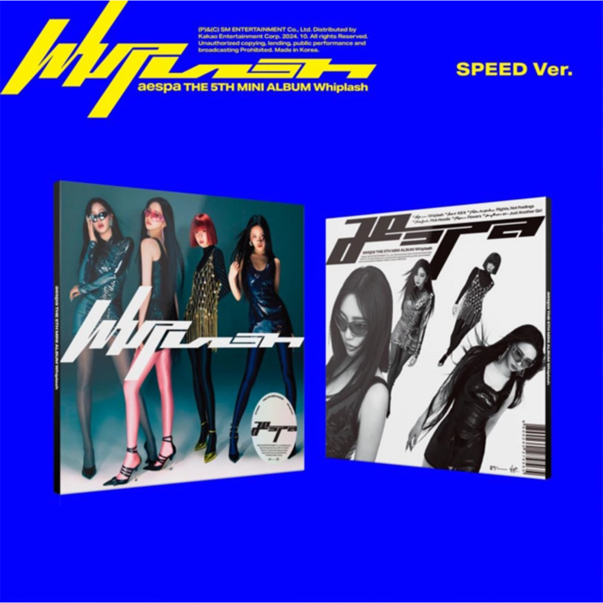 The 5th Mini Album 'Whiplash' (SPEED Version) (CD) - aespa