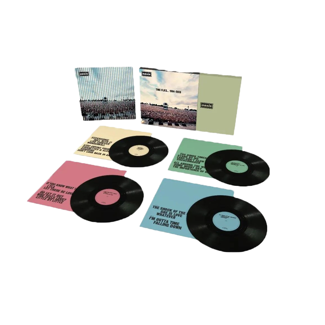 Time Flies 1994-2009 (15th Anniversary Edition 4LP) - Oasis Time Flies 1994-2009 (15th Anniversary Edition 4LP) - Oasis