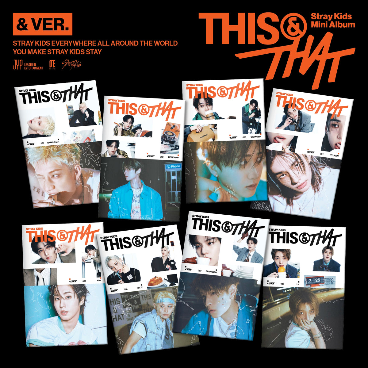 StrayKids THIS&THATMusicPLANT特典コンプリートセット THIS & THAT (& VER.) - Stray Kids | Platenzaak.nl