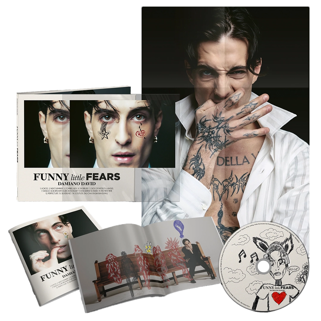 FUNNY little FEARS (CD + Poster) - Damiano David | Platenzaak.nl