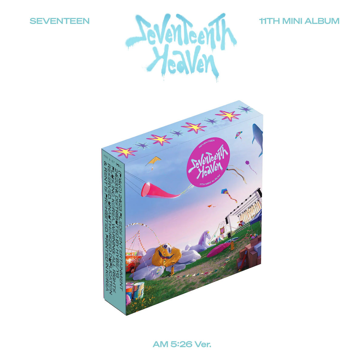 SEVENTEEN heaven ジョンハン　ラキドロ　タワレコ mini11 SEVENTEEN 11th Mini Album 'SEVENTEENTH HEAVEN' (AM 5:26 Version