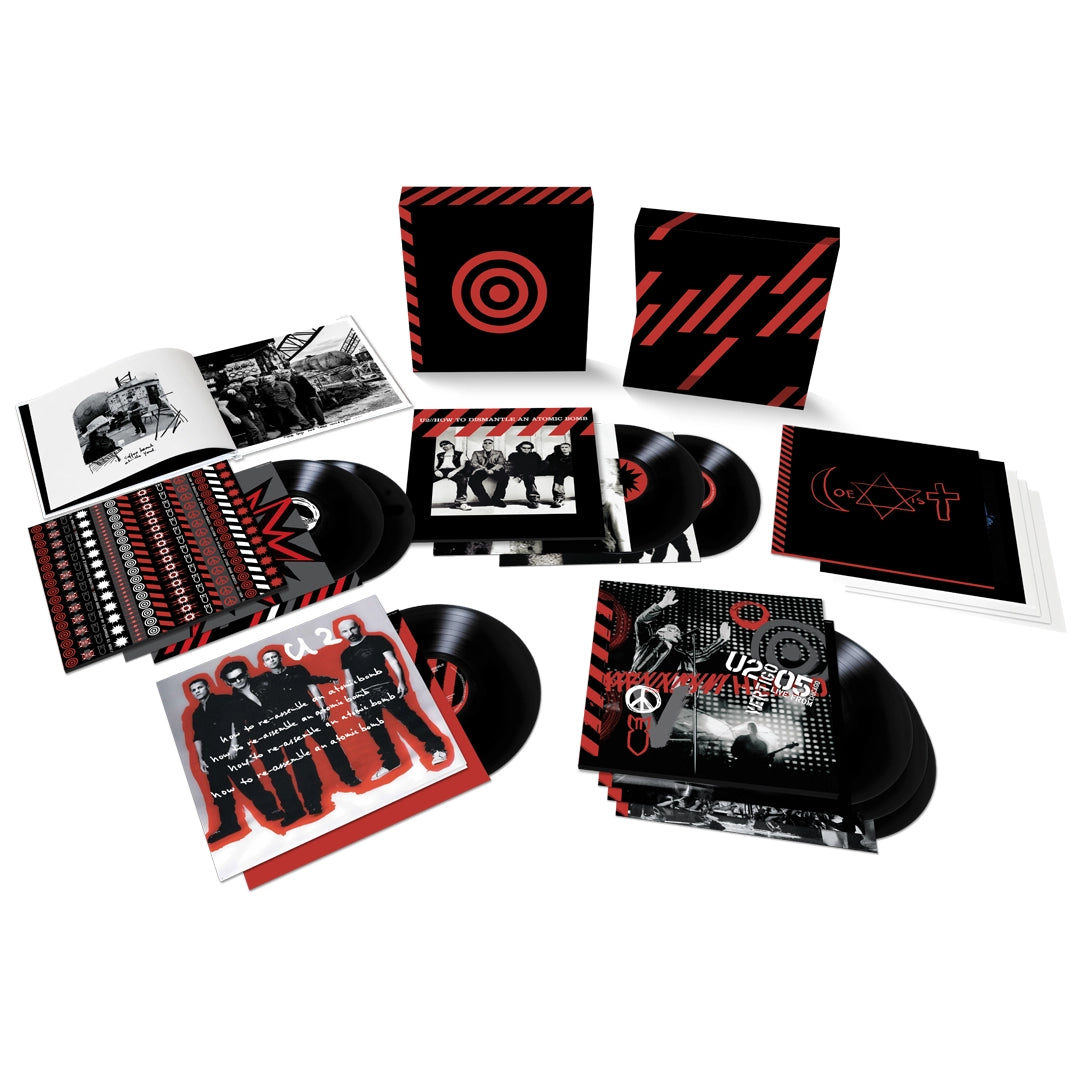 超レア:コレクターアイテム U2 POP 特別版 VHS & CD BOXセット How To Dismantle An Atomic Bomb (20th Anniversary Super Deluxe