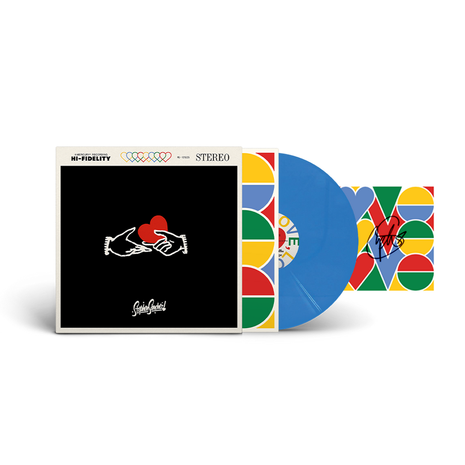 【R&B】Promysc Art Of Love LOVE, LOVE, LOVE Bright Blue Vinyl + Signed Art Card Bundle