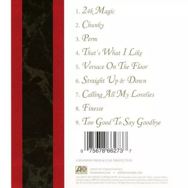 24k Magic (CD) - Bruno Mars | Platenzaak.nl