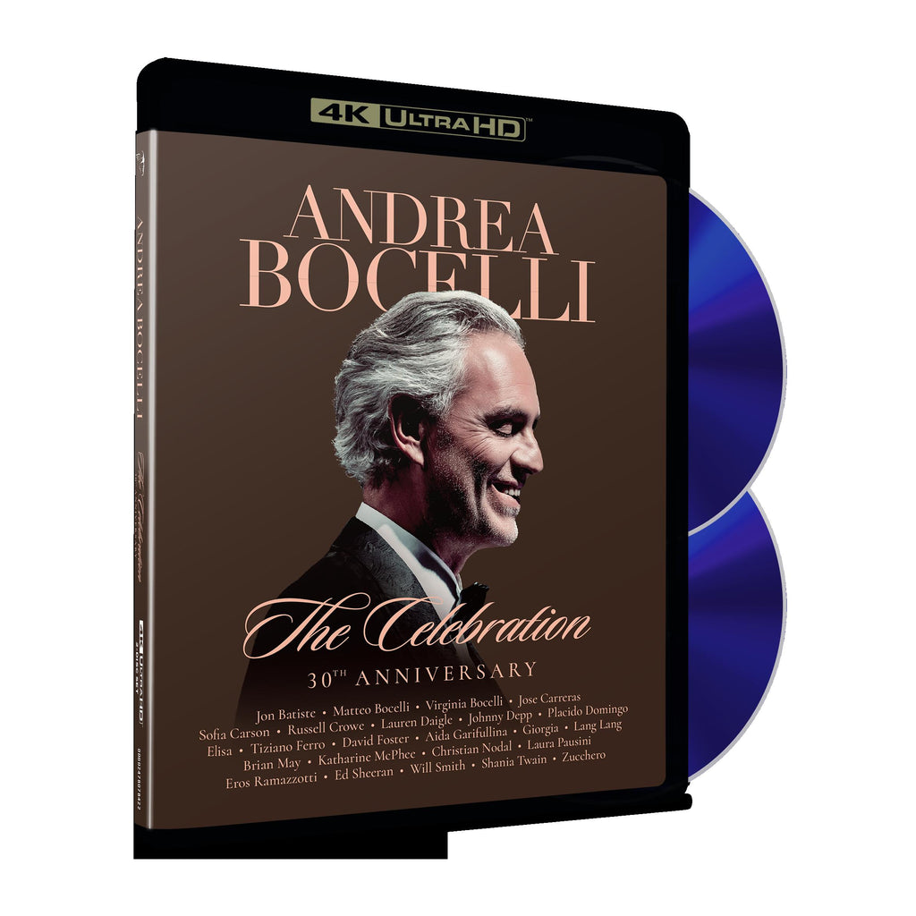 The Celebration 30th Anniversary (Live In Tuscany, 2024 2 Blu-Ray Ultra HD) - Andrea Bocelli - platenzaak.nl