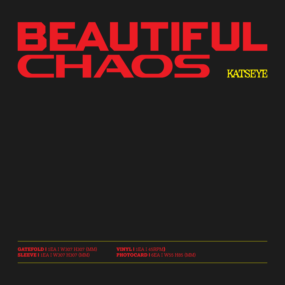 BEAUTIFUL CHAOS - Store Exclusive Vinyl - KATSEYE - platenzaak.nl