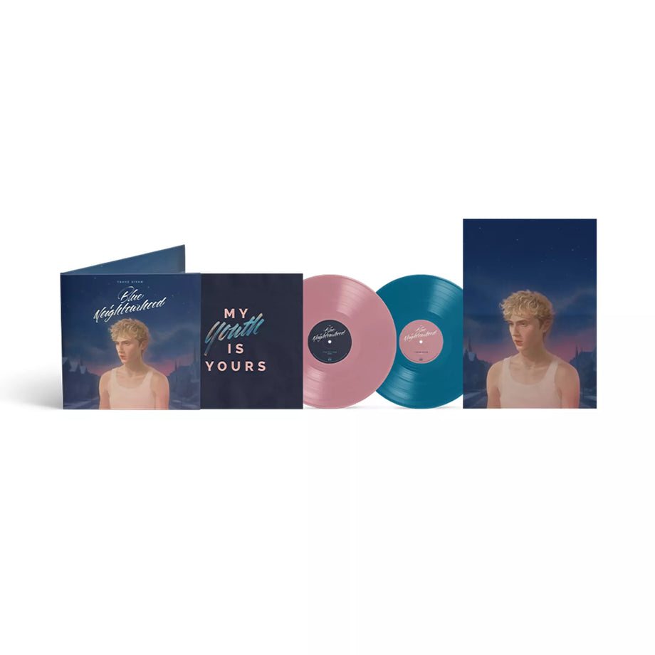 Troye sivan レコード lp blue neighborhood Blue Neighbourhood 'Ten Years On' - Limited Edition Blush & Blue