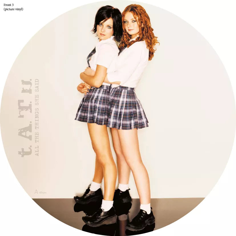 All The Things She Said (Picture Disc LP) - t.A.T.u. | Platenzaak.nl