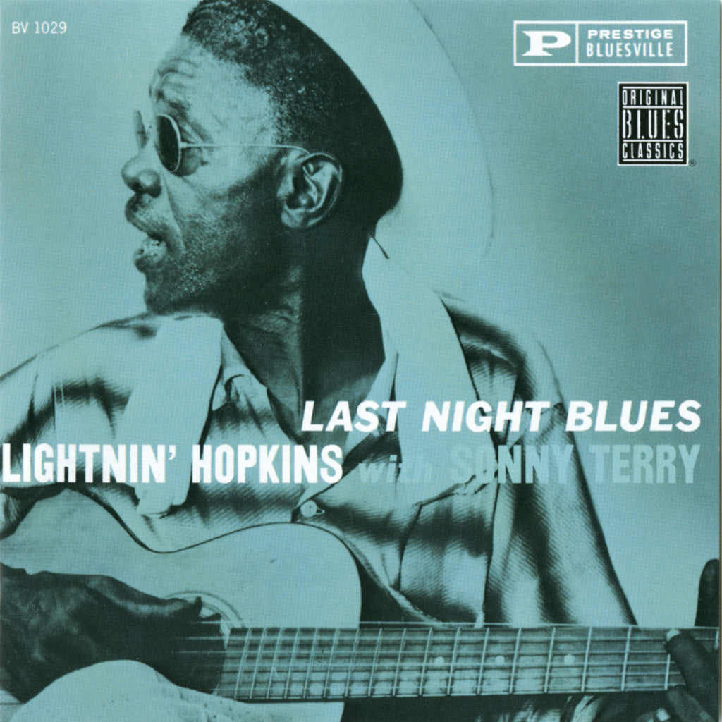 Last Night Blues (Bluesville Acoustic Sounds Series LP) - Lightnin' Hopkins, Sonny Terry - platenzaak.nl
