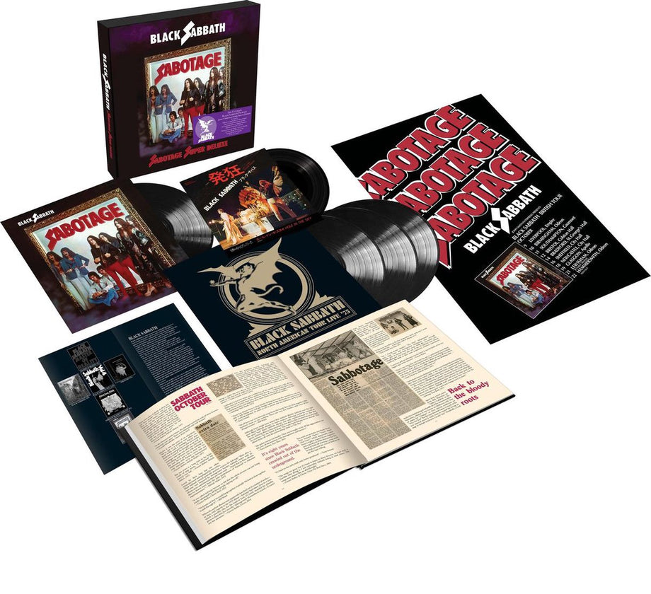 Sabotage (Deluxe Edition 4 LP + 7inch Single) - Black Sabbath