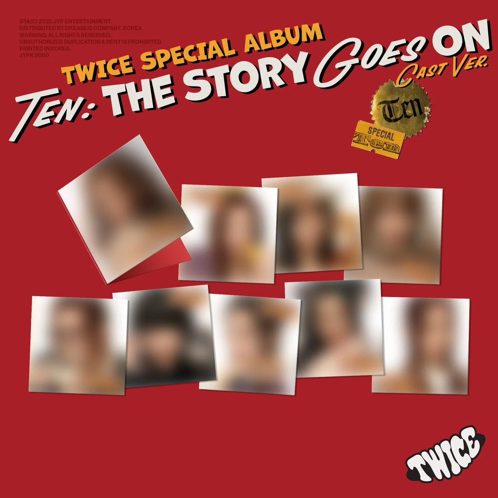 TEN: The Story Goes On (Cast Ver.) - TWICE - platenzaak.nl
