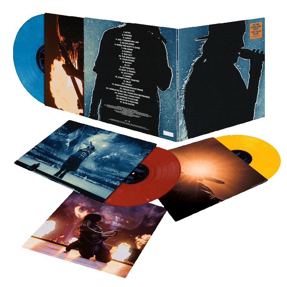 HIT ME HARD AND SOFT: THE TOUR (LIVE) VINYL - Billie Eilish