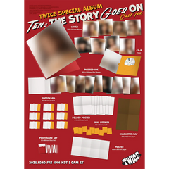 TEN: The Story Goes On (Cast Ver.) - TWICE | Platenzaak.nl