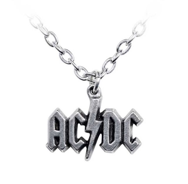 AC/DC Lightning Logo Necklace (Necklace) - AC/DC - platenzaak.nl