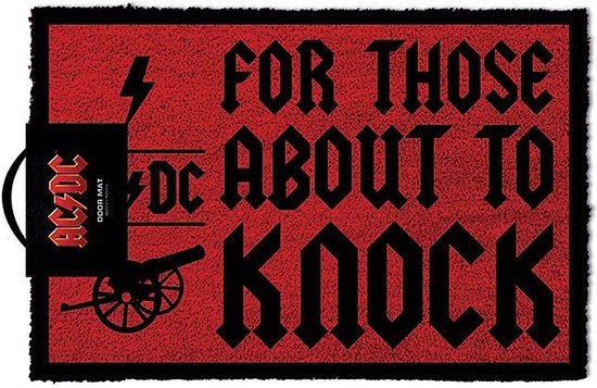 For Those About To Knock (Doormat) - AC/DC - platenzaak.nl
