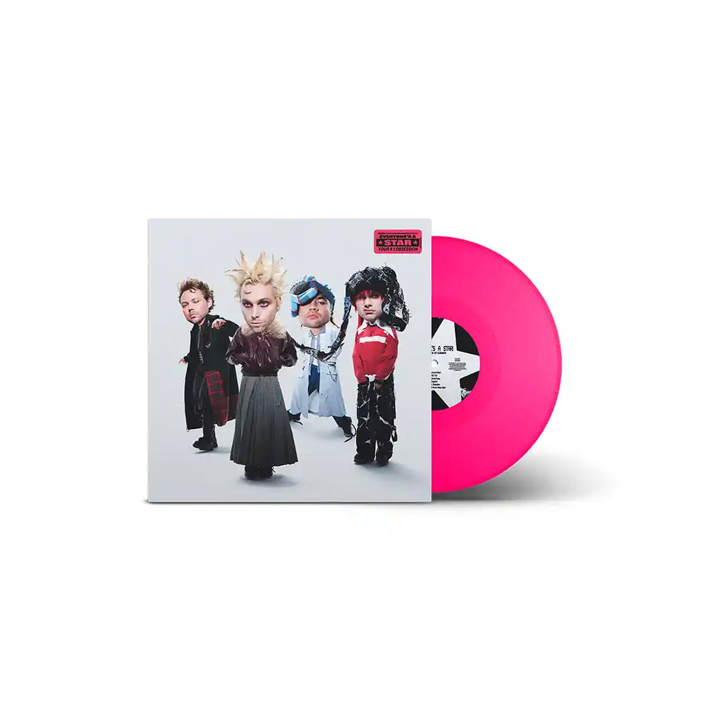 Everyone’s A Star! Exclusive Hot Pink Glitter Vinyl - 5 Seconds of Summer - platenzaak.nl