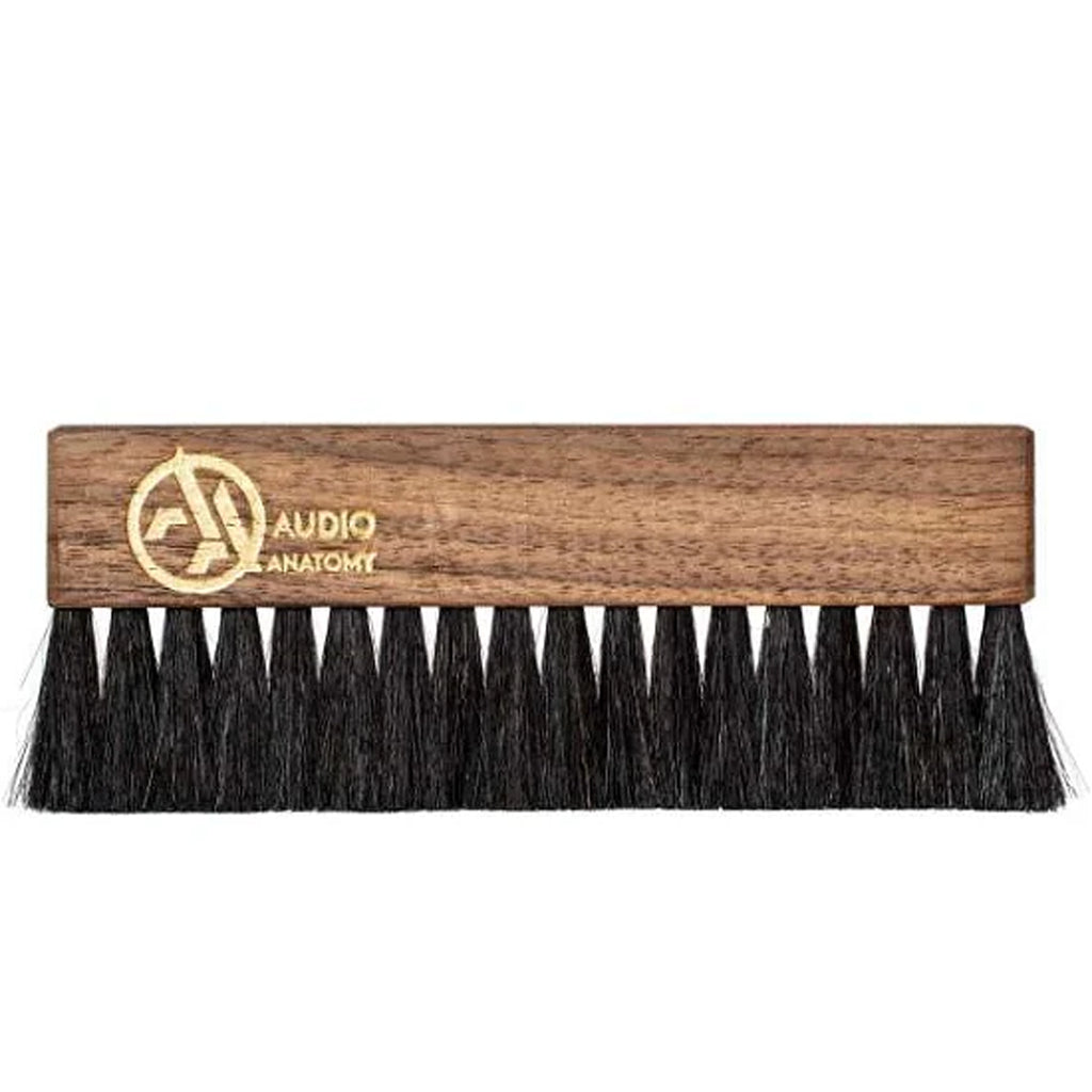 Record brush (Walnut Wood) - Audio Anatomy - platenzaak.nl