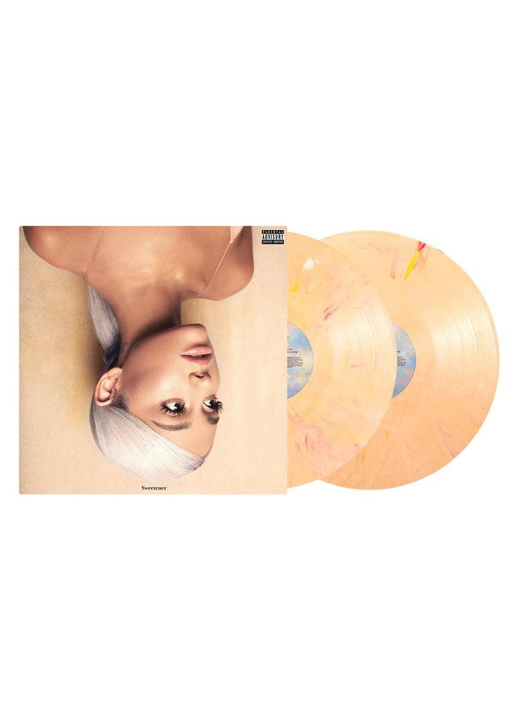 sweetener 2lp (peach colored opaque) - Ariana Grande - platenzaak.nl