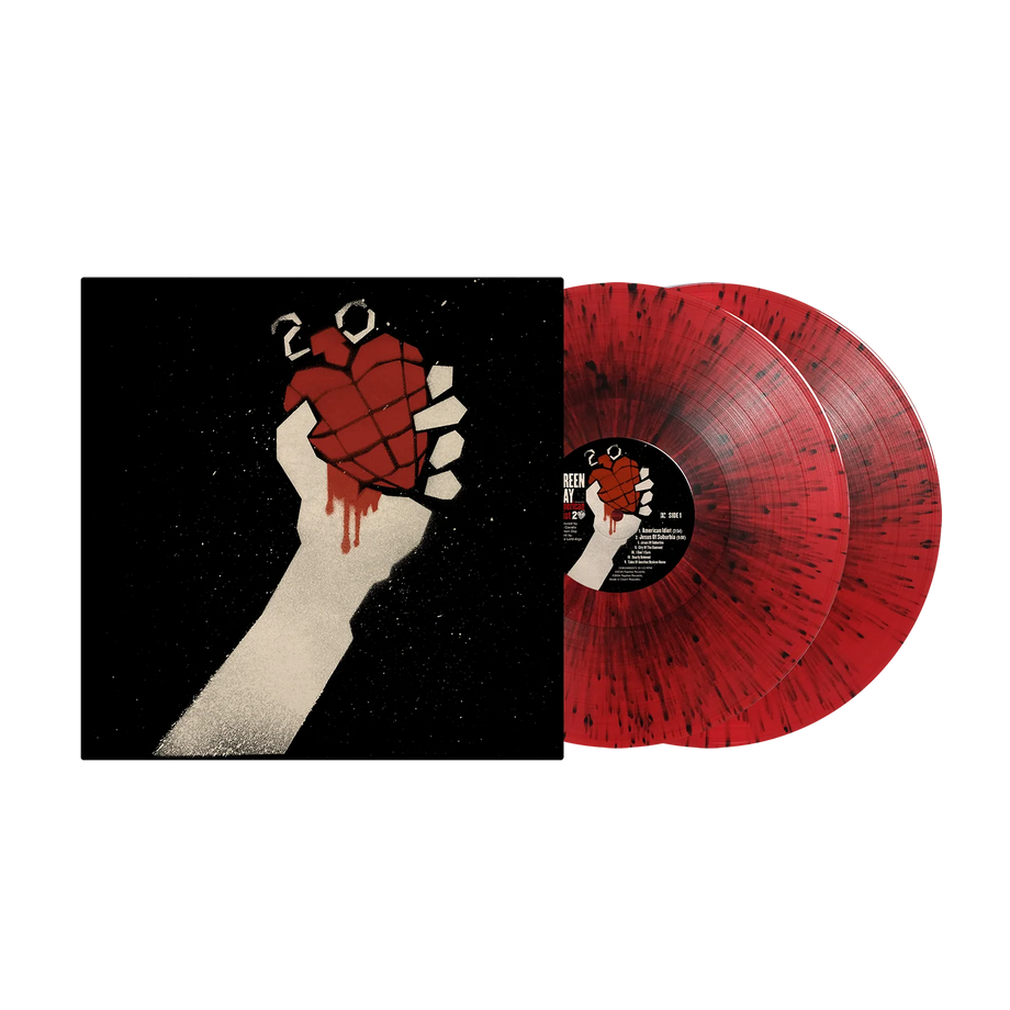 American Idiot (20th Anniversary Deluxe Red Black Splattered 2LP