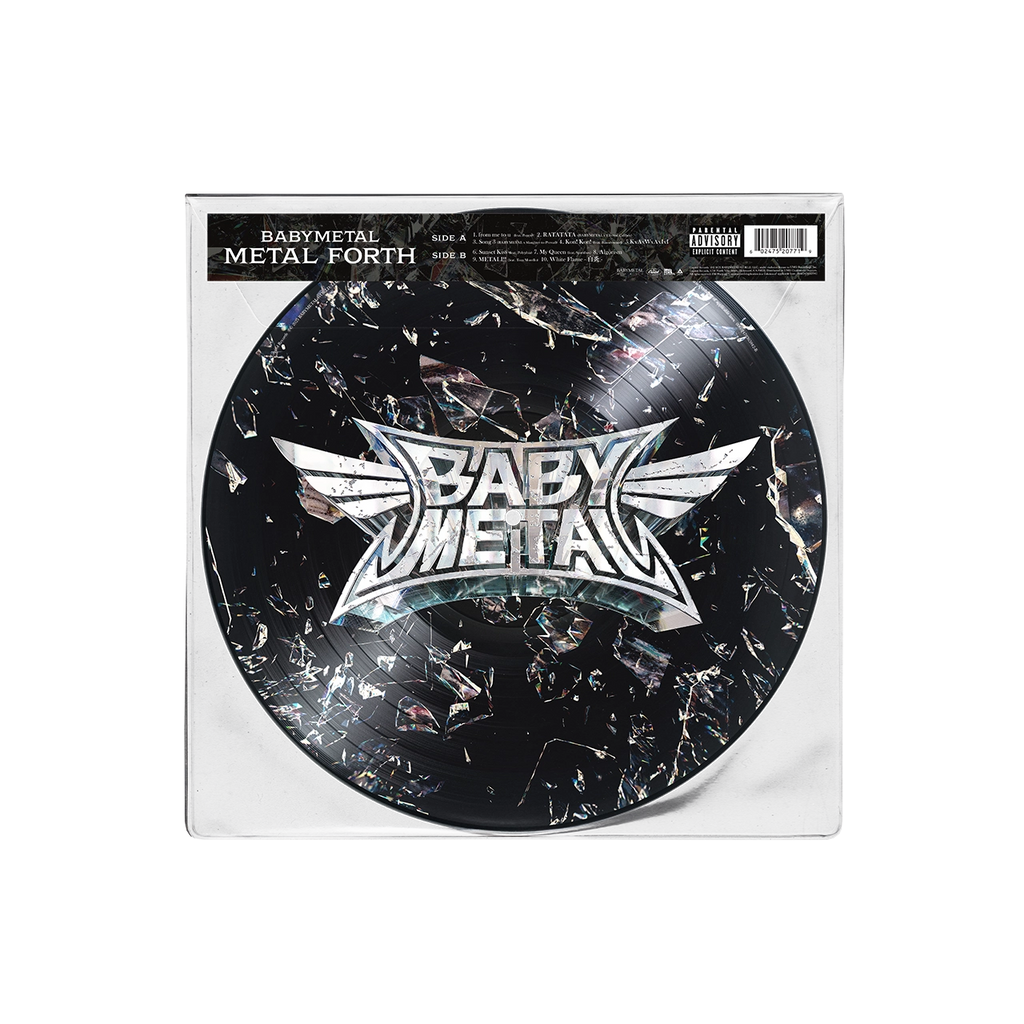 METAL FORTH SHATTERED GLASS VINYL PICTURE DISC - STORE EXCLUSIVE - BABYMETAL - platenzaak.nl