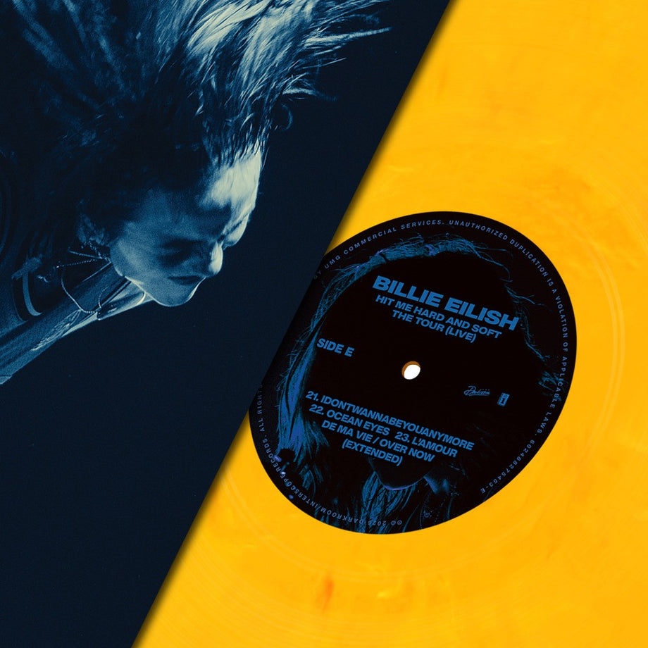 HIT ME HARD AND SOFT: THE TOUR (LIVE) VINYL - Billie Eilish