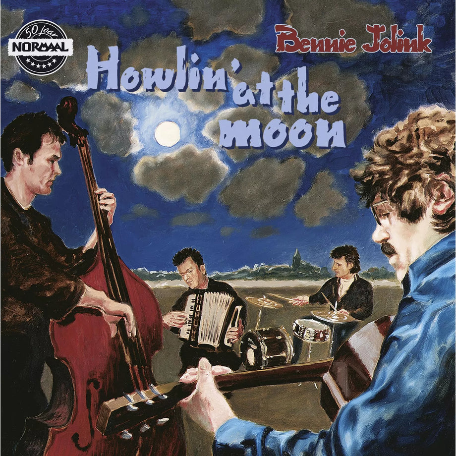 Howlin' At The Moon (Aquamarine LP + Bierviltje) - Bennie Jolink