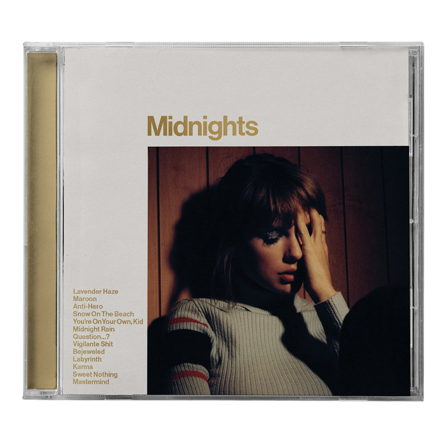 Taylor Midnights Mahogany サインアートカード入り CD Midnights (Store Exclusive Mahogany CD) - Taylor Swift | Platenzaak.nl