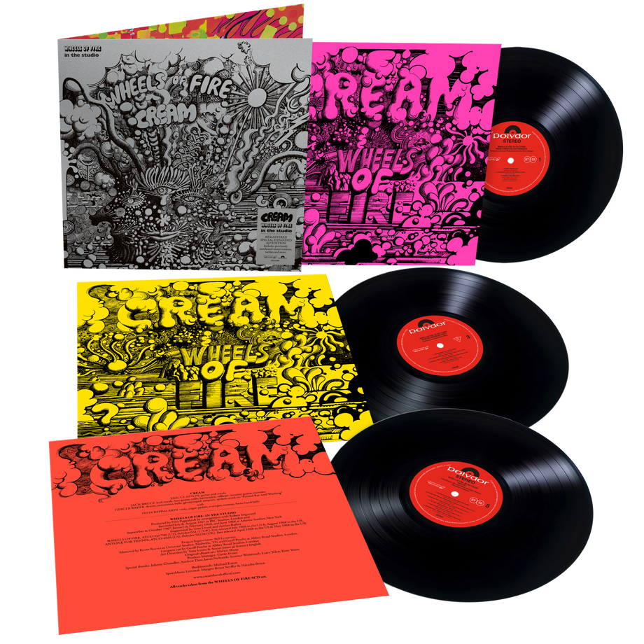 Wheels Of Fire (In The Studio Deluxe Expanded Edition 3LP) - Cream