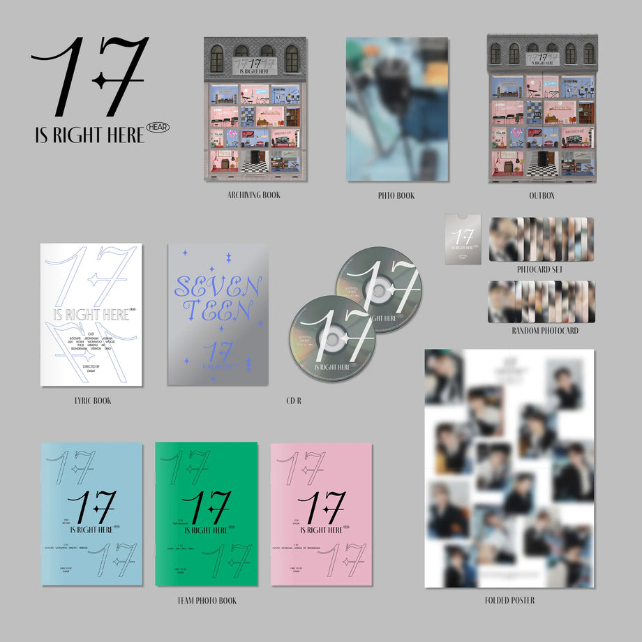 SEVENTEEN BEST ALBUM '17 IS RIGHT HERE' (HEAR Version) (CD