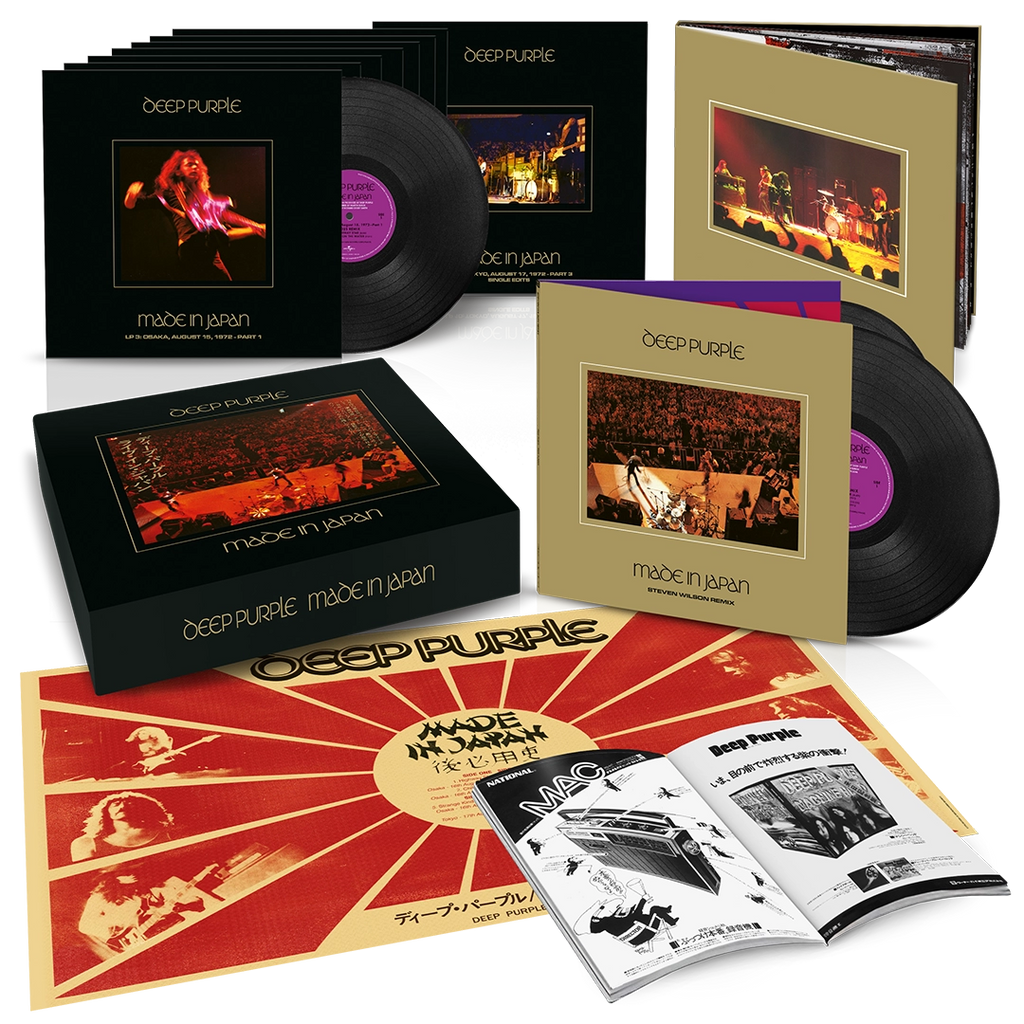 Made In Japan (2025 Mixes - Deluxe) - 10 LP Box - Deep Purple - platenzaak.nl
