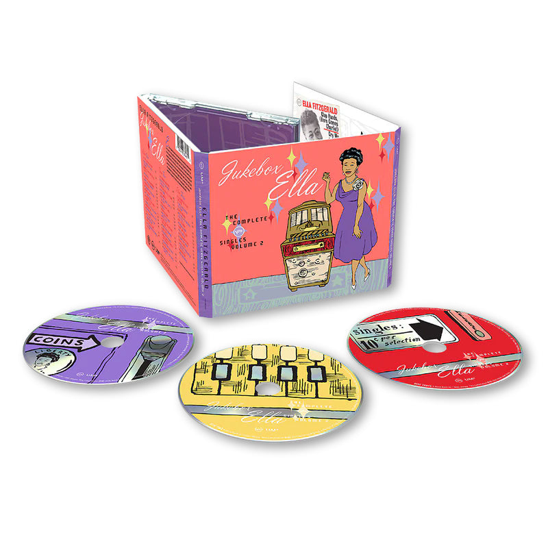 Jukebox Ella: The Complete Verve Singles, Vol. 2 (3 CD) - Ella Fitzgerald - platenzaak.nl