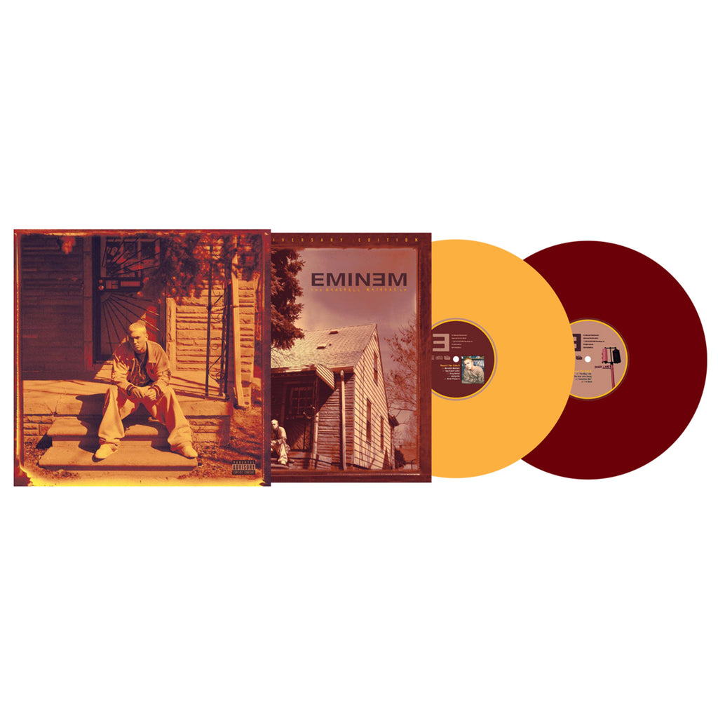 The Marshall Mathers LP: 25th Anniversary Edition (Store Exclusive) 180g Gold/Dark Red Vinyl + Poster - Eminem - platenzaak.nl