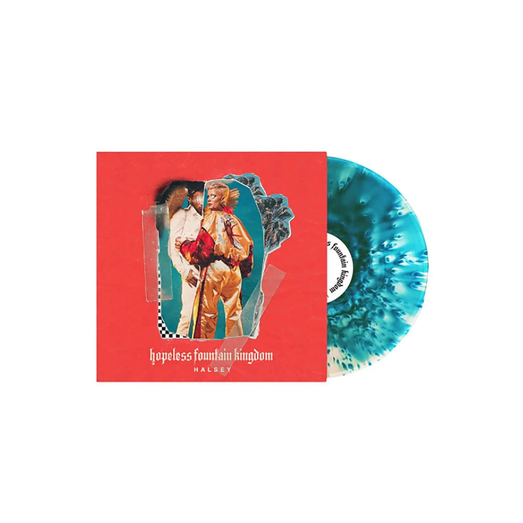hopeless fountain kingdom (Cloudy Clear & Teal Splatter LP) - Halsey - platenzaak.nl