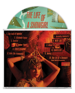 p*i様 The Life of a Showgirl Deluxe CD US THE LIFE OF A SHOWGIRL: SWEAT AND VANILLA PERFUME CD WITH POSTER