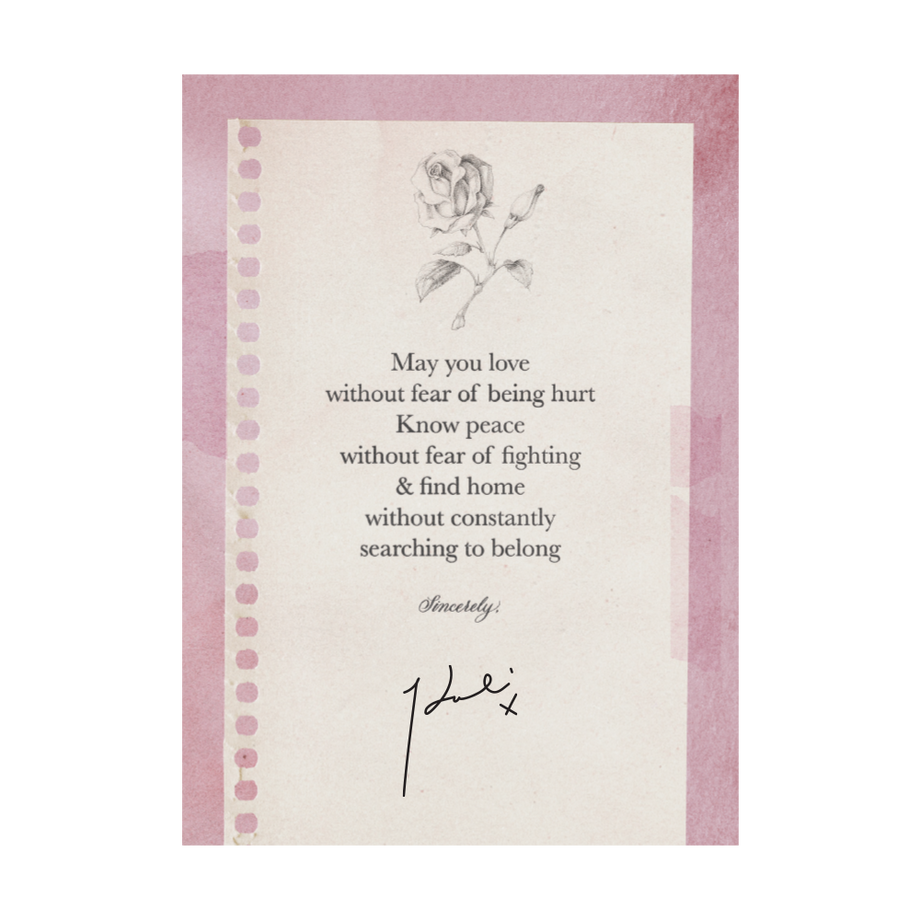 Sincerely, Store Exclusive Lenticular Cover Vinyl + Signed