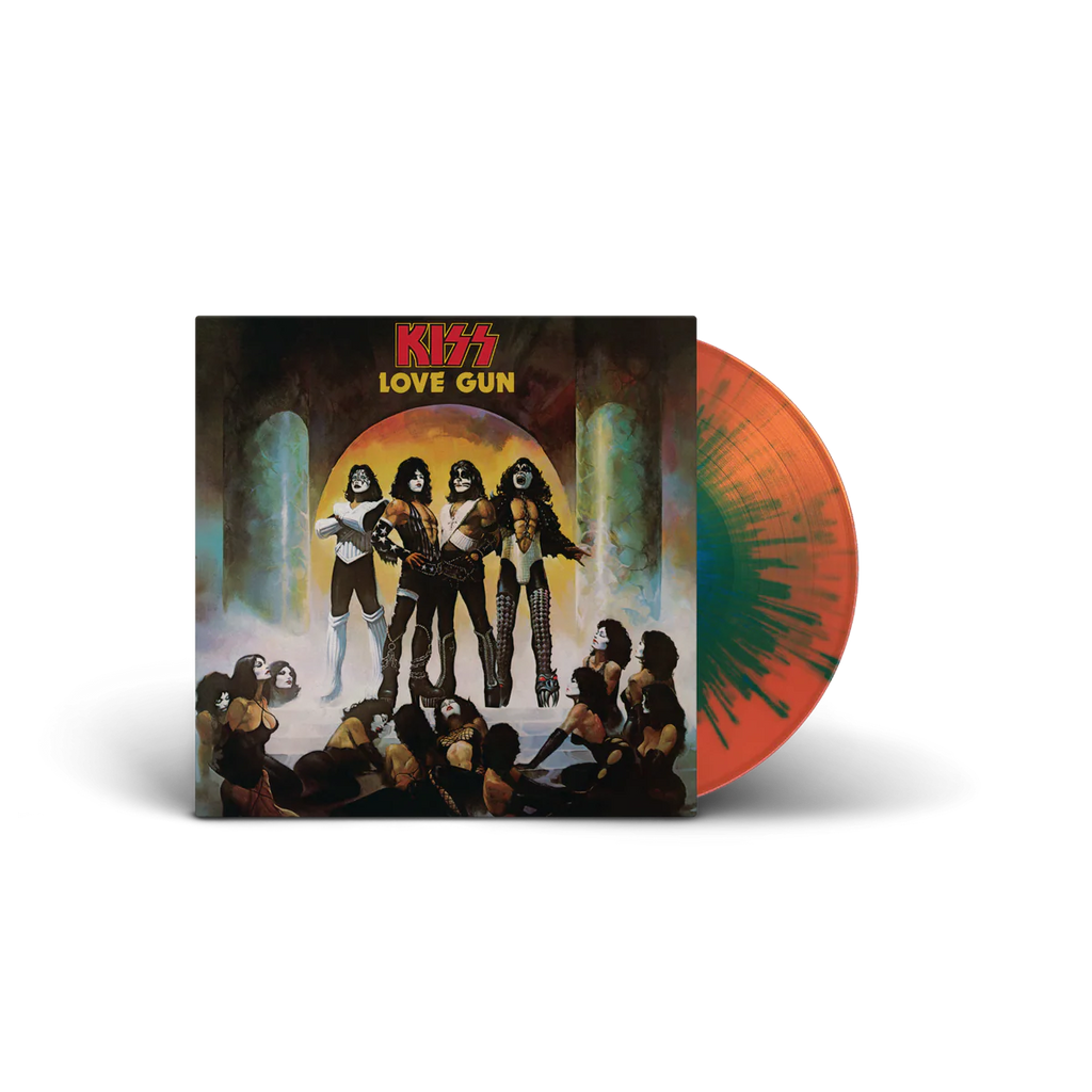 Love Gun (Tangerine/Aqua Splattered LP) - Kiss - platenzaak.nl