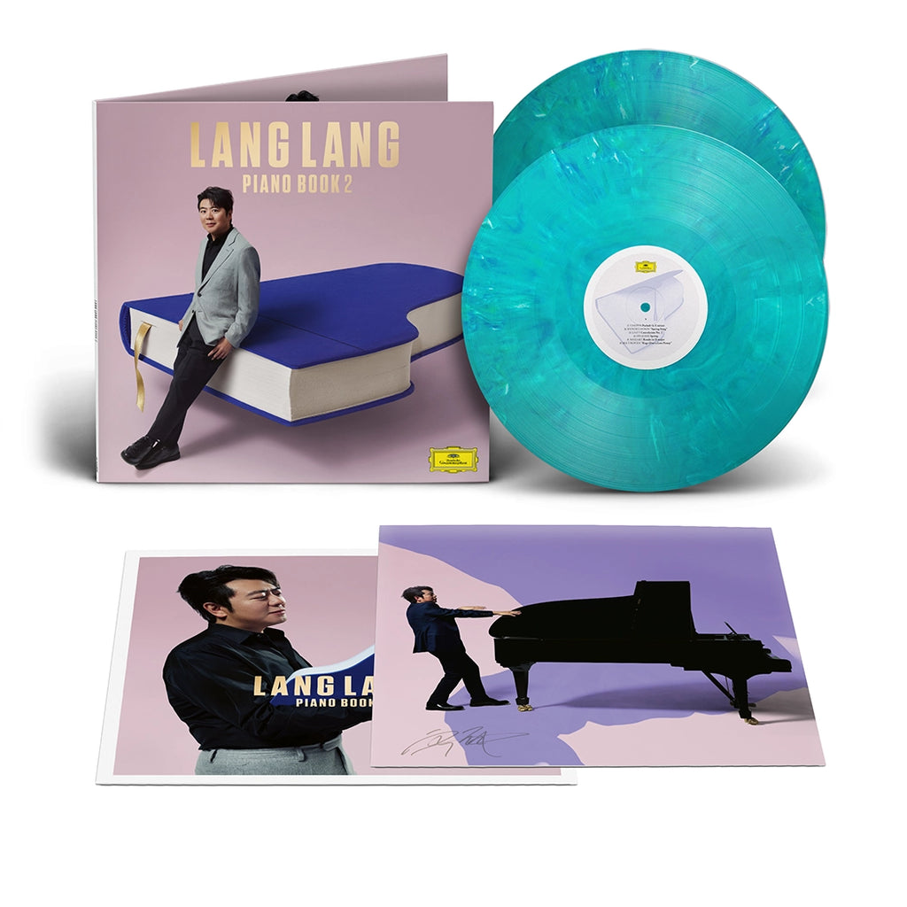 Piano Book 2 (Marbled 2LP + Store Exclusive Signed Art Card LP Sized) - Lang Lang - platenzaak.nl