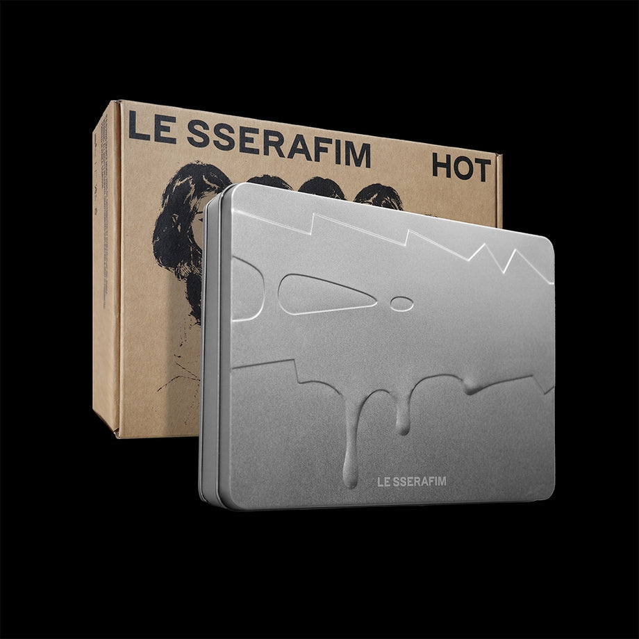 5th Mini Album 'HOT' (TIN CASE ver. CD) - LE SSERAFIM | Platenzaak.nl