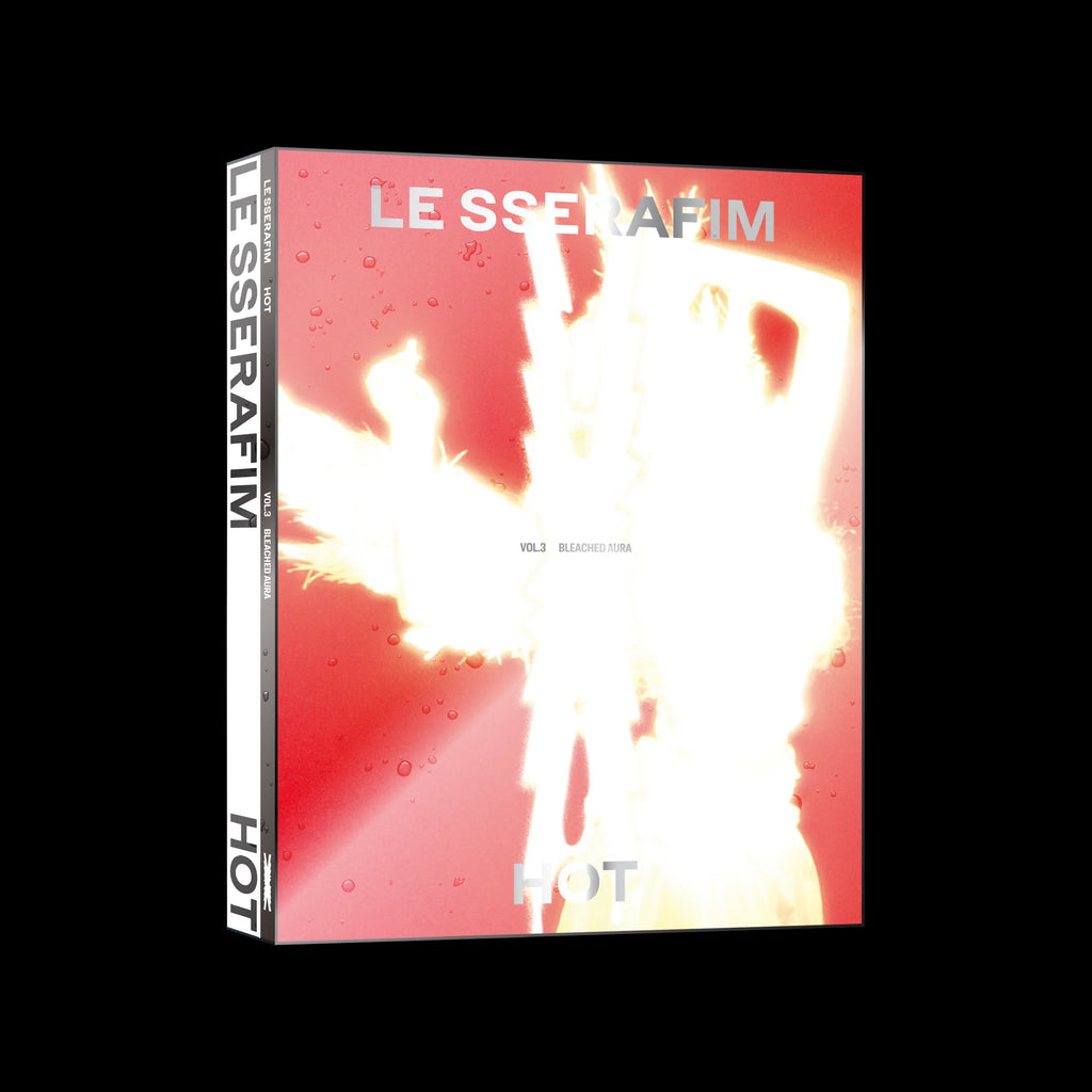 5th Mini Album ’HOT’ (BLEACHED AURA) (CD) - LE SSERAFIM - platenzaak.nl