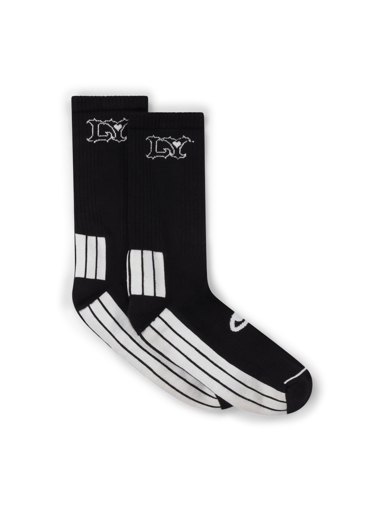 Aries x Lola Young Black Socks - Lola Young - platenzaak.nl
