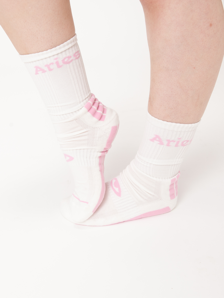 Aries x Lola Young White Socks - Lola Young - platenzaak.nl
